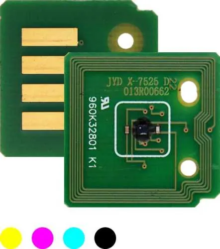 Trommel Chip YMCK passt für Xerox WorkCentre 7830 7830i 7835 7835i 7845