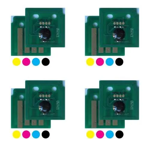 4x Trommel Chip Y/M/C/K passt für Xerox WorkCentre 7425 7428 7435