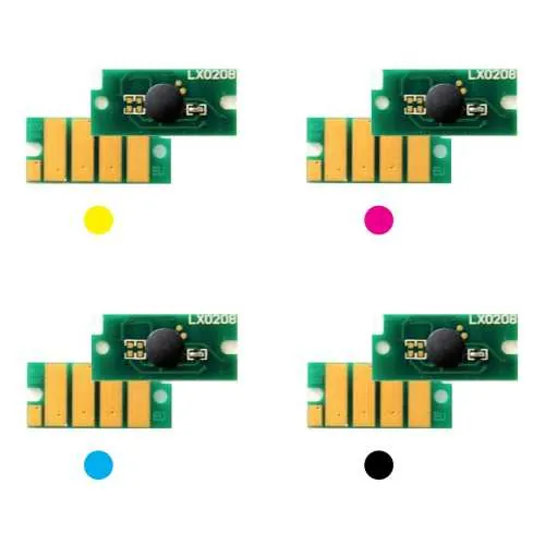 4x Toner Chip Y/M/C/K passt für Xerox Phaser 6600 WorkCentre 6605 106R02229..32