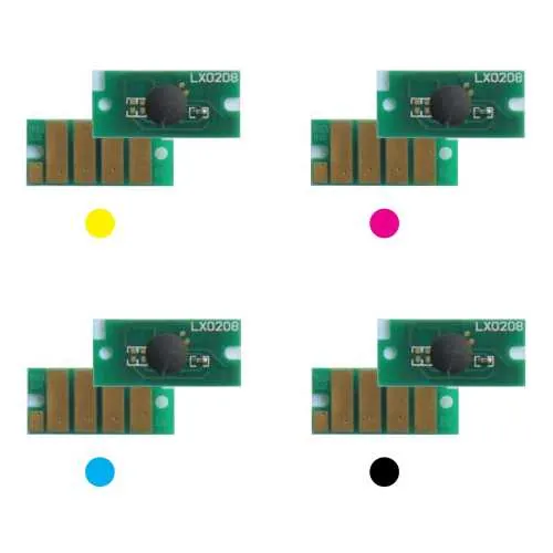 4x Toner Chip Y/M/C/K passt für Xerox Phaser 6600 WorkCentre 6605 106R02245..48