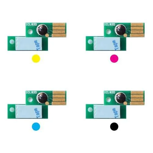 4x Toner Chip Y/M/C/K passt für Xerox WorkCentre 6505 106R01591..93 + 97