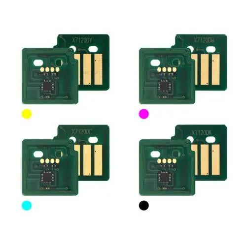 4x Trommel Chip Y/M/C/K passt für Xerox WorkCentre 7120 7125 7220 013R00657 ..60