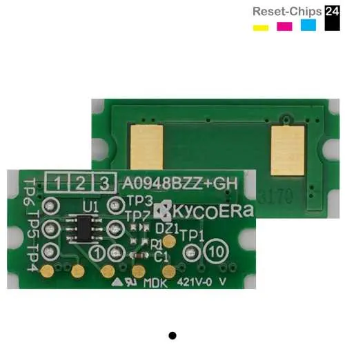 Toner Chip K passt für Kyocera ECOSYS M 3860 ECOSYS P 3050 3055 3060 3150 3155