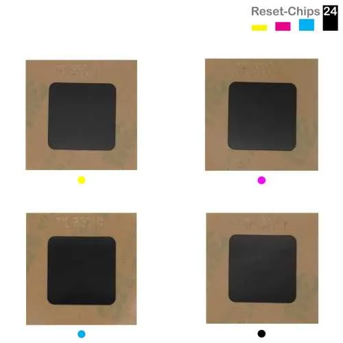 4x Toner Chip Y/M/C/K passt für Olivetti D-Color MF 2613 2613 PLUS (B0946 .. 49)