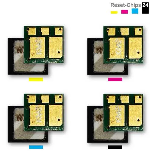 4x Toner Chip Y/M/C/K passt für HP Color LaserJet Pro M182 216A multi use