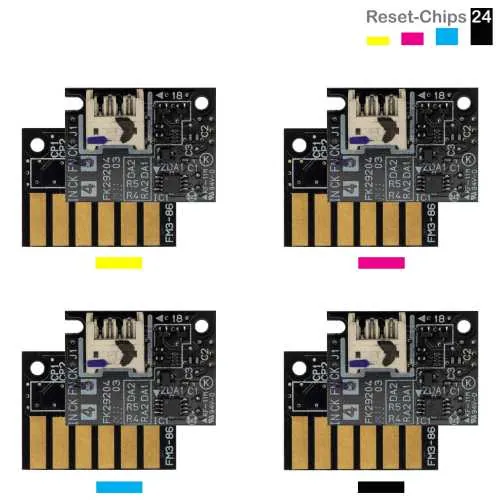 4x Trommel Chip Y/M/C/K passt für Canon imageRUNNER Advance C350i C350P EXV47