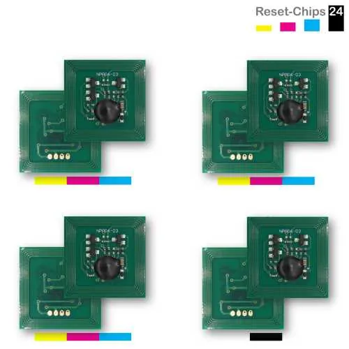 4x Trommel Chip Y/M/C/K passt für Xerox DocuColor 5000 013R00613/616/617/620