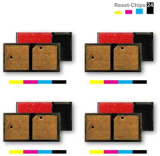 4x Trommel Chip Y/M/C/K passt für Canon imageRUNNER Advance DX C3730i EXV49