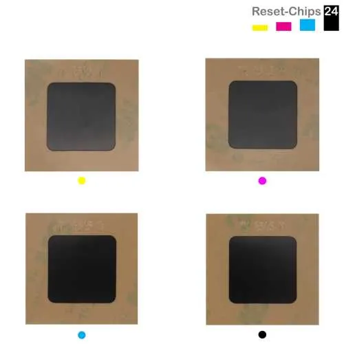 4x Toner Chip Y/M/C/K passt für Copystar CS 4550 4551 5550 5551