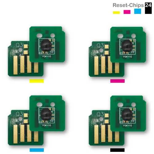 4x Toner Chip Y/M/C/K passt für Xerox VersaLink C8000 106R04054..57 Ost Europa
