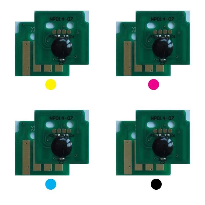 4x Trommel Chip Y/M/C/K passt für Xerox Phaser 7100