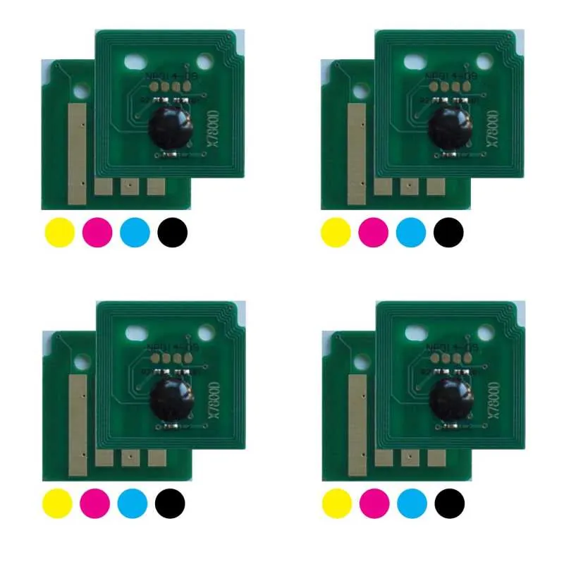 4x Trommel Chip Y/M/C/K passt für Xerox Phaser 7800