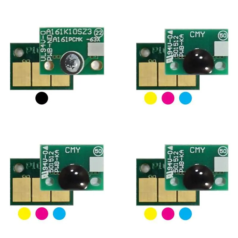4x Trommel Chip Y/M/C/K passt für DEVELOP ineo+ 224 284 364 454 554 DR512