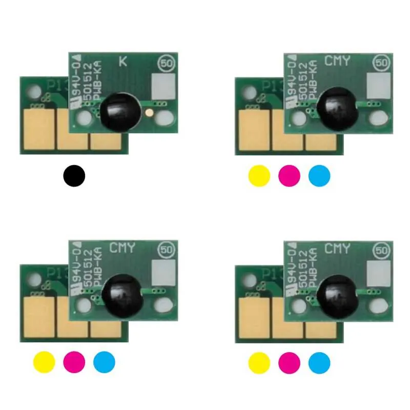 4x Trommel Chip Y/M/C/K passt für Olivetti D-Color MF 254 MF 304 MF 364 DR313