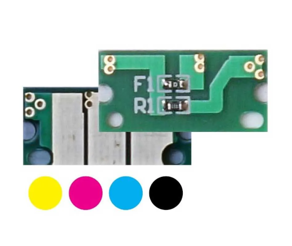 Toner Chip YMCK passt für Konica Minolta Bizhub C3350 C3850