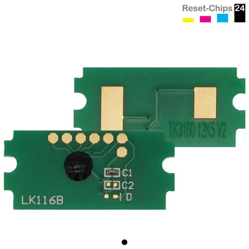Toner Chip K passt für Kyocera ECOSYS P 3260 TK-3160