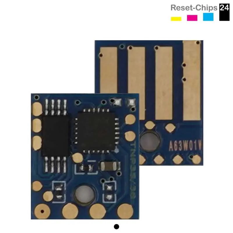 Toner Chip K passt für Konica Minolta Bizhub 4000