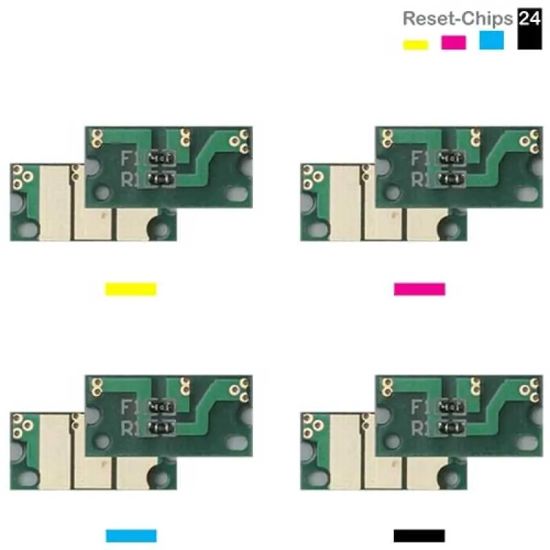 4x Toner Chip Y/M/C/K passt für Konica Minolta Bizhub C3351 C3851 TNP49