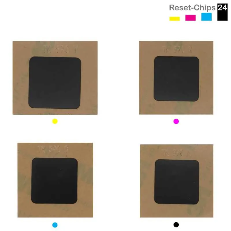 4x Toner Chip Y/M/C/K passt für Kyocera FS-C 2026 2126 2526 2626 5250