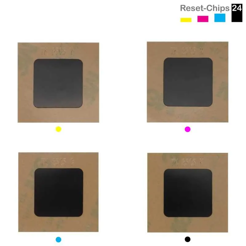4x Toner Chip Y/M/C/K passt für Copystar CS 4550 4551 5550 5551