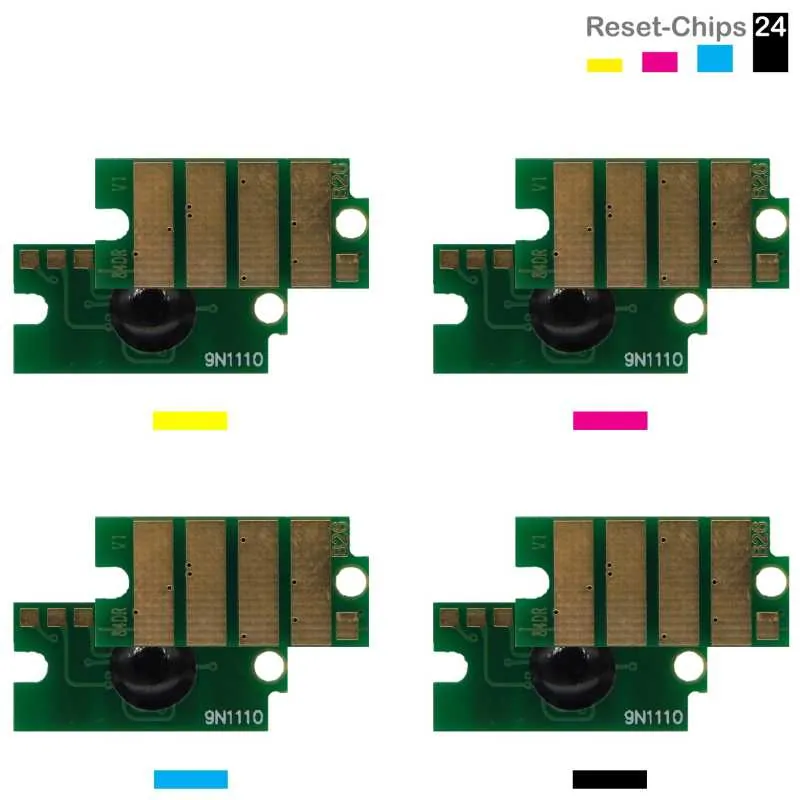 4x Toner Chip Y/M/C/K passt für Xerox VersaLink C405 106R03520..23 Ost Europa