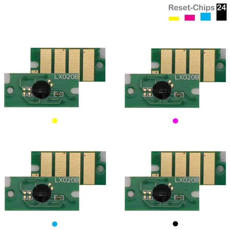 4x Toner Chip Y/M/C/K passt für Xerox Phaser 6510 WorkCentre 6515 106R03473 ..76